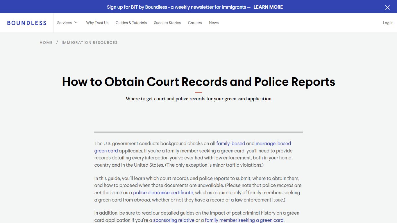 How to Obtain Court Records and Police Reports
